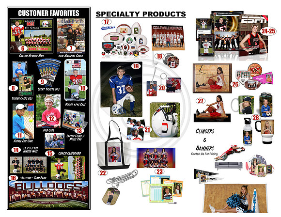 2012 Fall Sports Products At-A-Glance