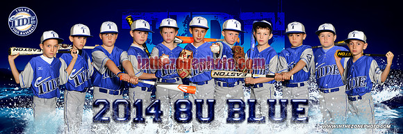 8U Tide Blue